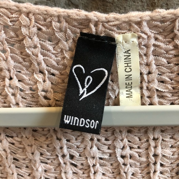 Windsor Acrylic off-shoulder oversized sweater - Picture 4 of 4